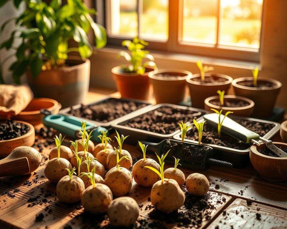 Kartoffeln vorkeimen Bedingungen Kartoffeln vorkeimen Bedingungen