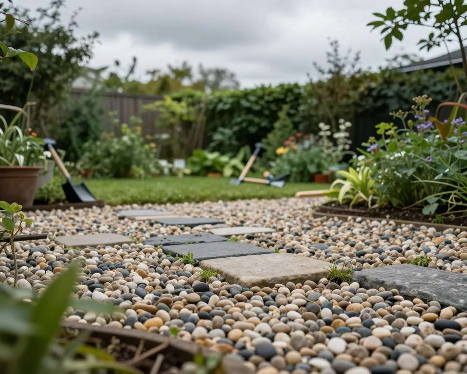 Kiesterrasse Probleme