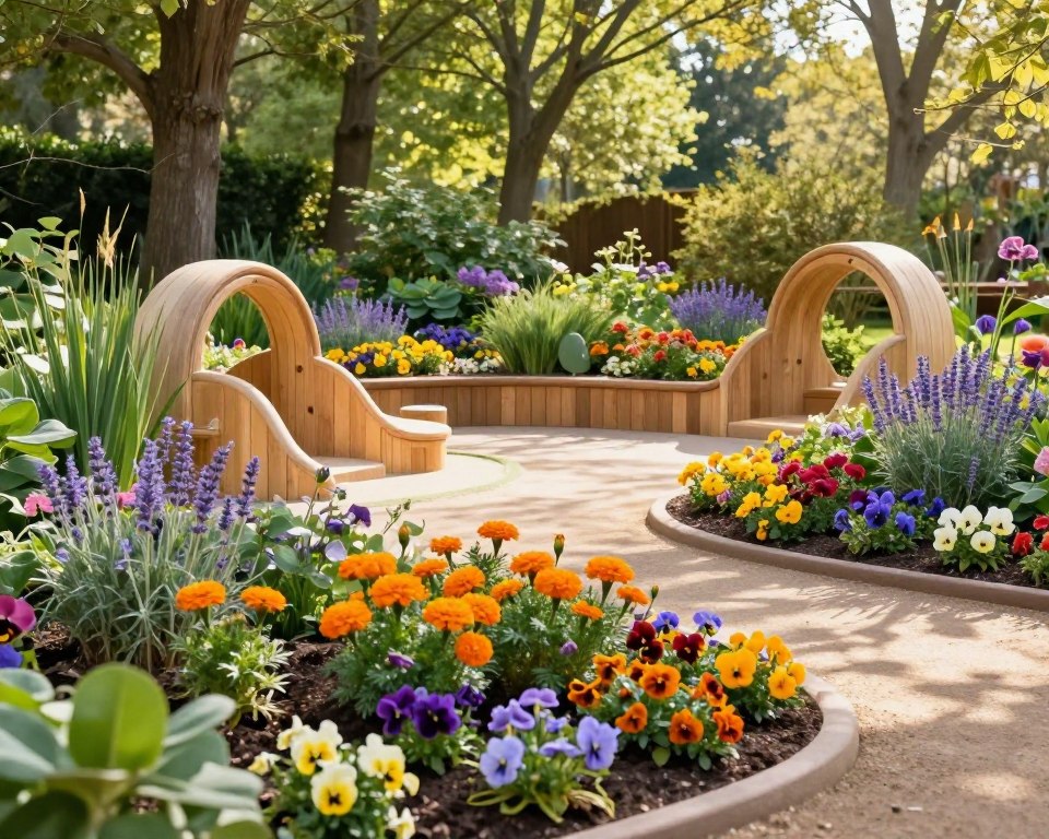 Kinderfreundlicher Garten mit sicheren Pflanzen Kinderfreundlicher Garten mit sicheren Pflanzen