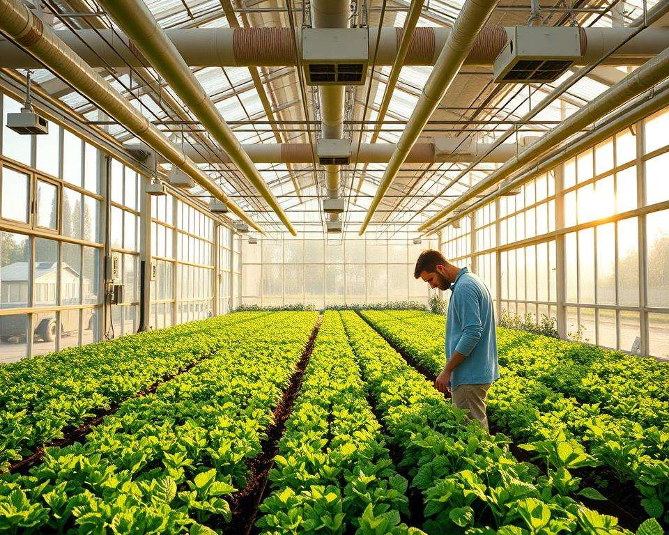 Klima- und Lichtmanagement im Gewächshaus