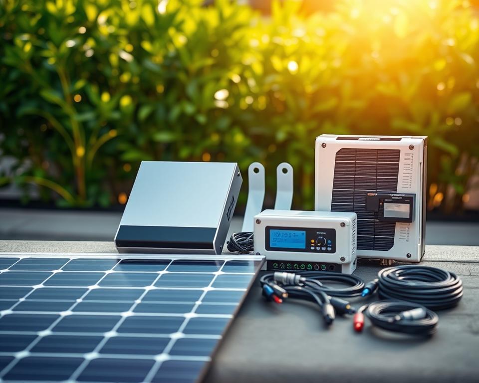 Komponenten Solarset