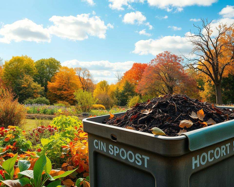 Kompostierung Jahreszeiten