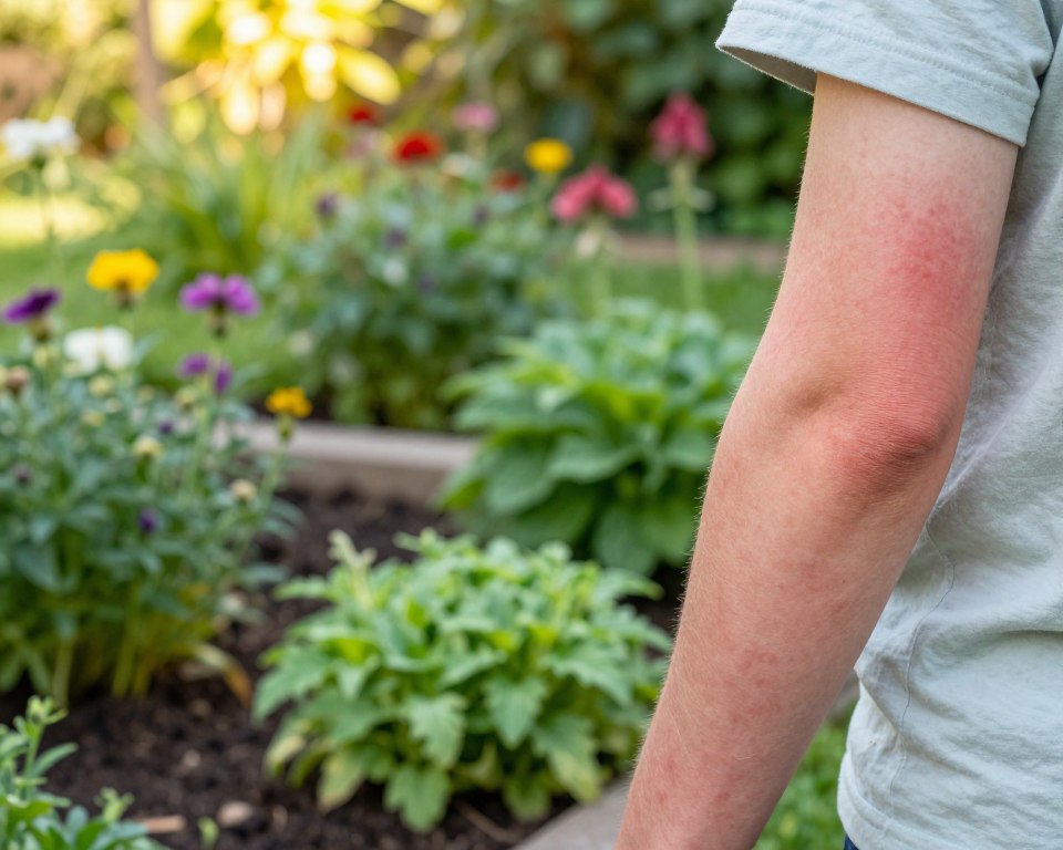 Kontaktdermatitis im Garten Kontaktdermatitis im Garten