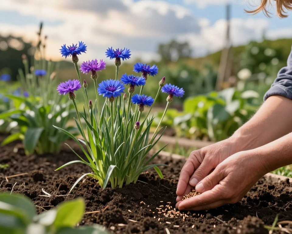 Kornblumen säen Anleitung Kornblumen säen Anleitung