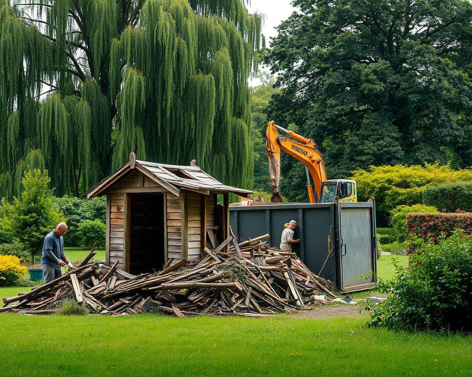 Kosten Gartenhaus Entsorgung
