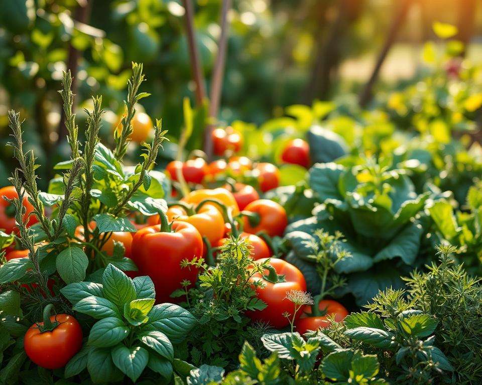 Kräuter mit Gemüse kombinieren Kräuter mit Gemüse kombinieren