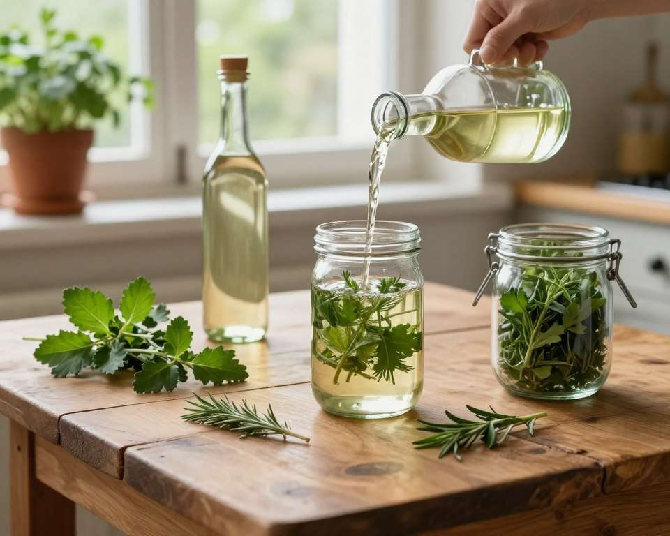 Kräuteressig selber machen: Einfache Anleitung Gartenhaus-Blog