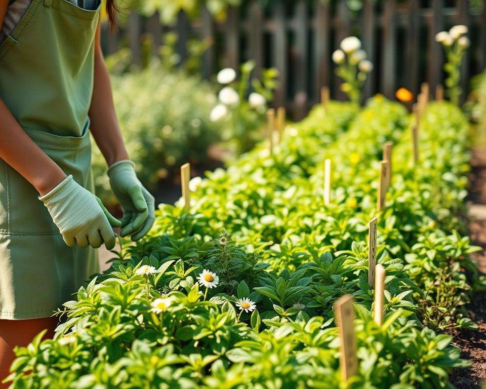 Kräutergarten Tipps für erfolgreichen Teeanbau