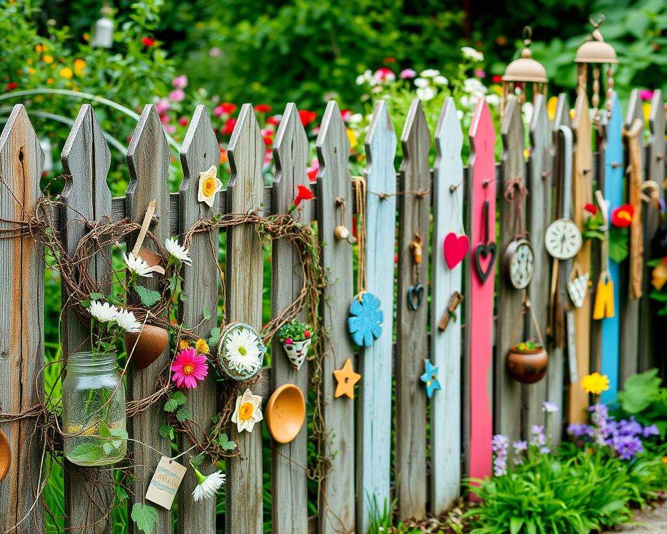 Kreative DIY-Dekoideen für Gartenzaun Kreative DIY-Dekoideen für Gartenzaun