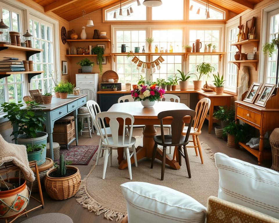 Kreative Gartenhaus Einrichtung