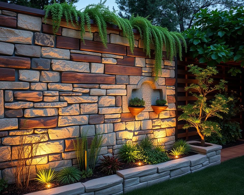Kreative Gartenmauer Designs Kreative Gartenmauer Designs