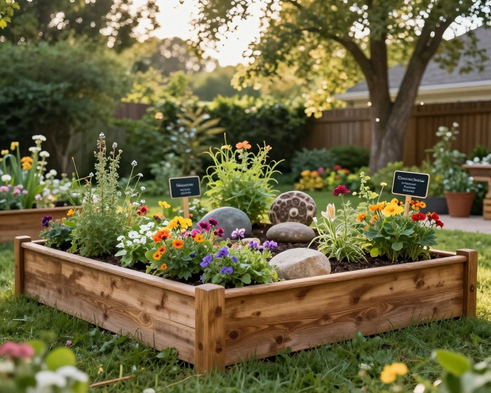 Kreative Hochbeet Gestaltungsideen