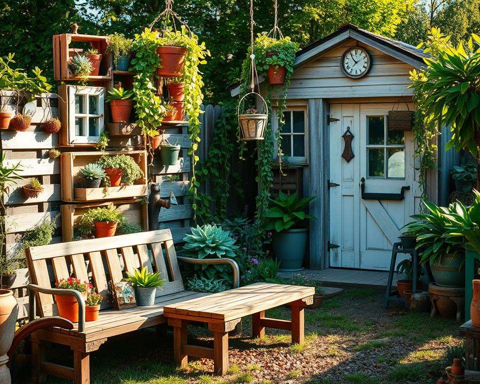 Kreative Upcycling-Ideen für Ihren Außenbereich