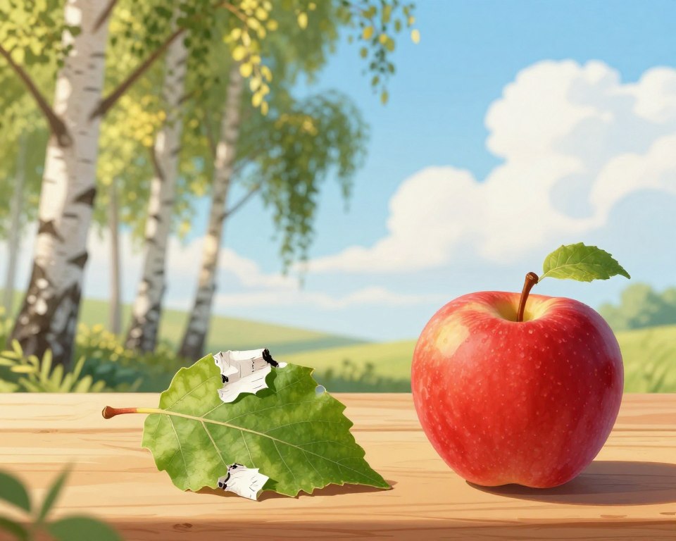 Kreuzallergie Birke Apfel Pollenallergie