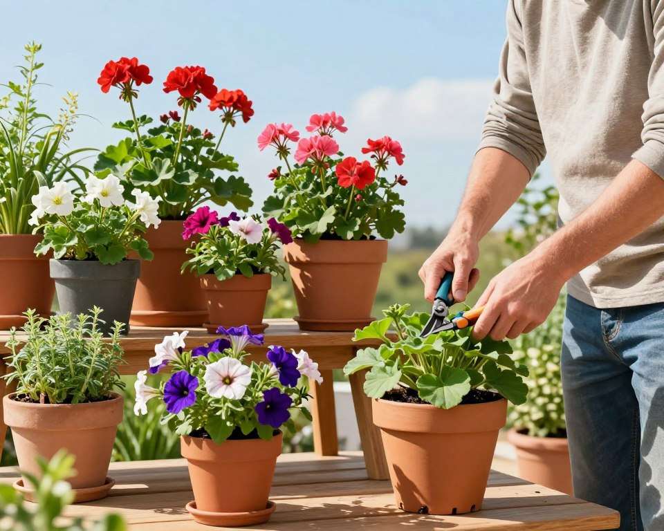 Kübelpflanzen Schnitt und Pflege