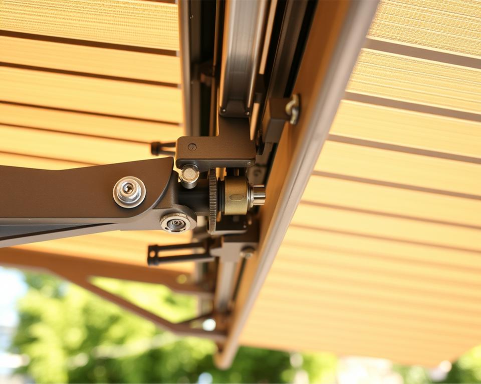 Lamellen Installation Mechanik