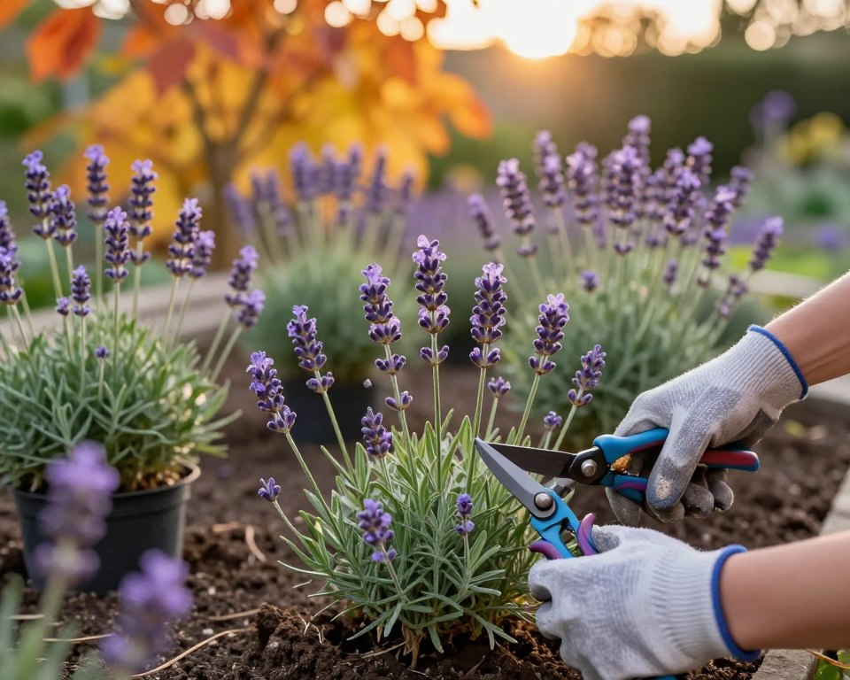 Lavendel Rückschnitt Herbst Anleitung