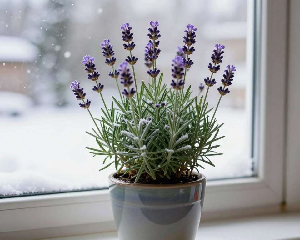 Lavendel Wasserbedarf Winter