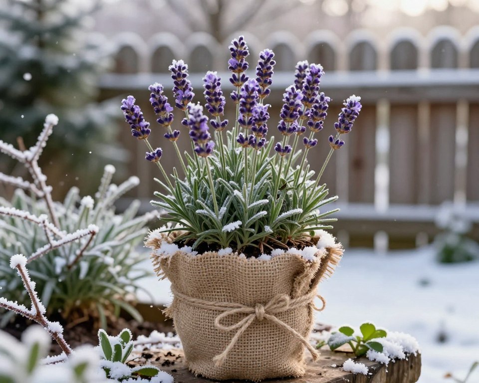 Lavendel Winterschutz