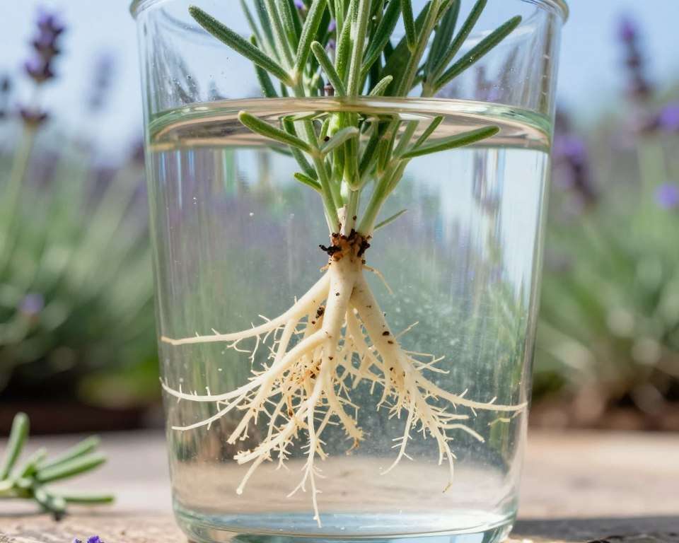 Lavendel Wurzellänge Entwicklung