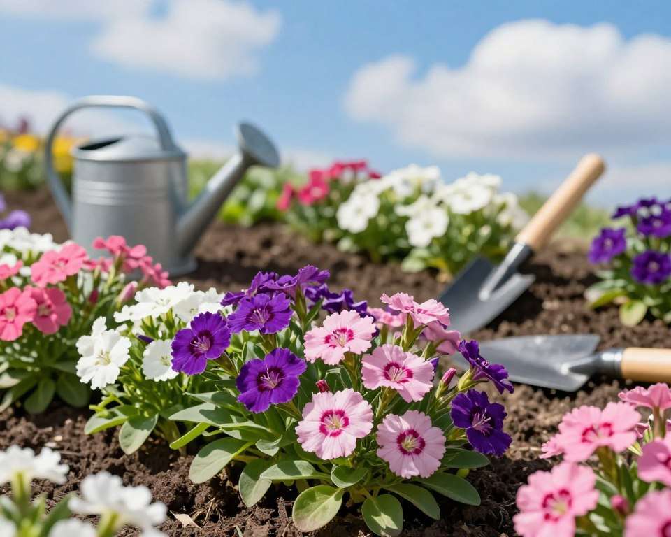 Levkojen Pflege im Frühjahr