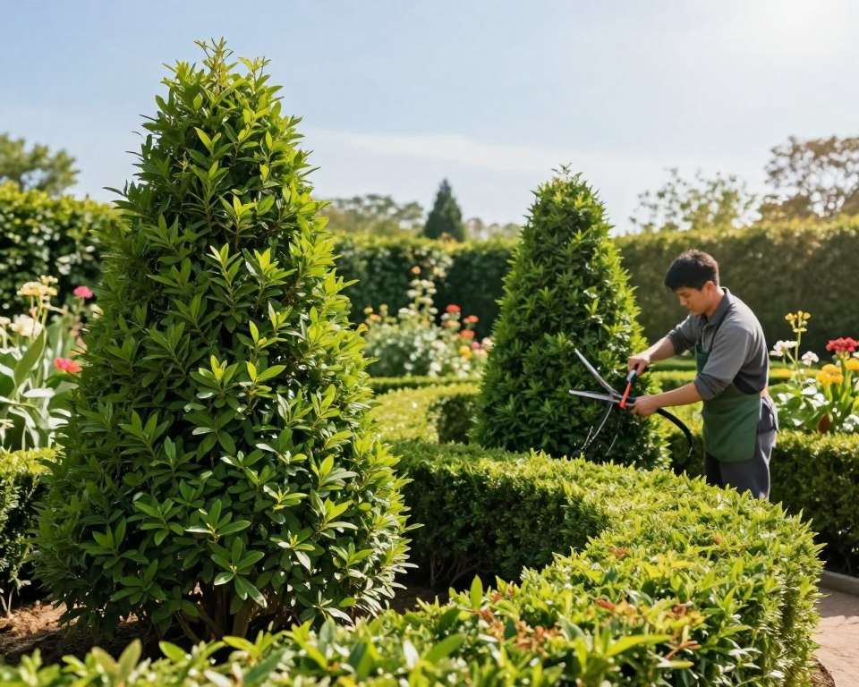 Liguster Heckenschnitt Techniken