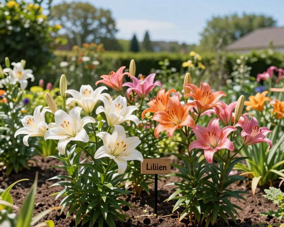 Lilien Standort im Garten