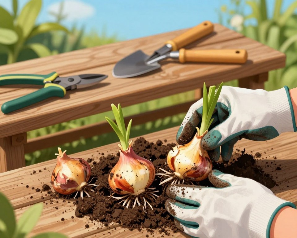 Lilien Zwiebeln teilen Anleitung