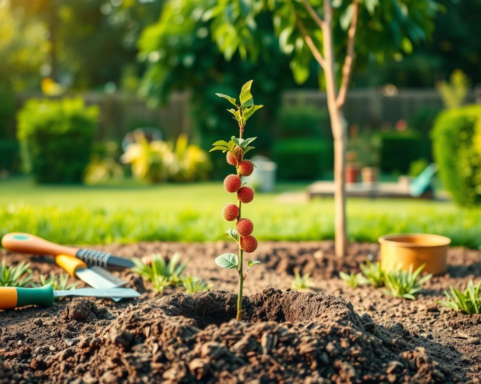 Litschibaum Einpflanzen Anleitung