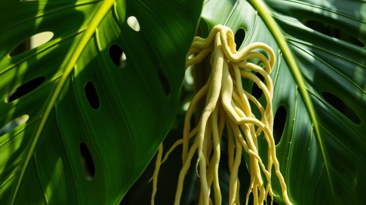Luftwurzeln an Monstera: Was sind das und wie pflegt man sie?