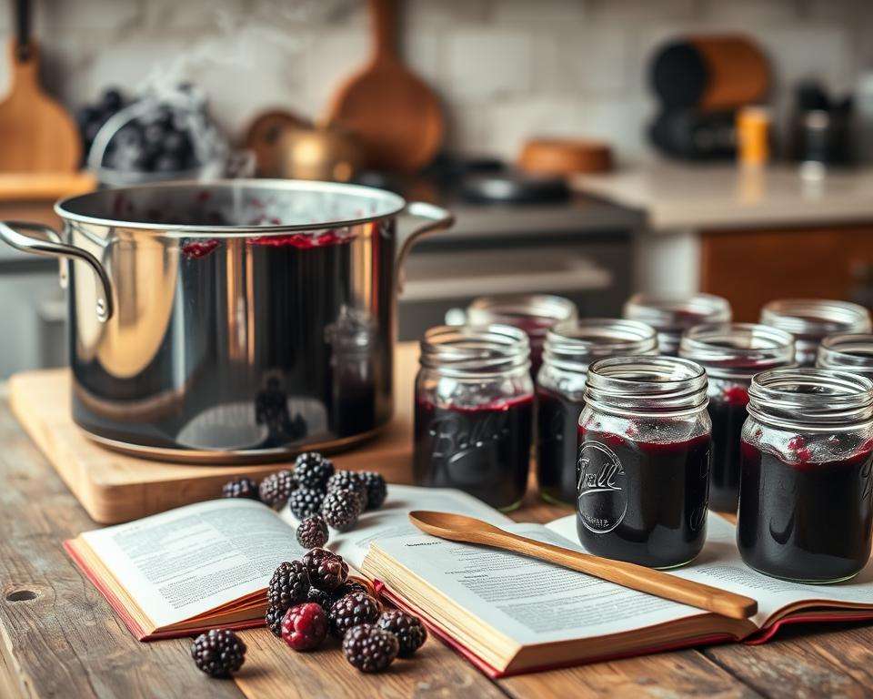 Marmelade kochen Ausrüstung