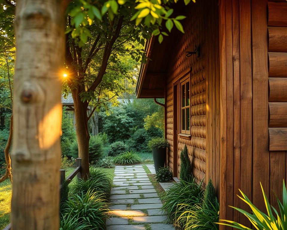 Massivholz Wandstärke Gartenhaus