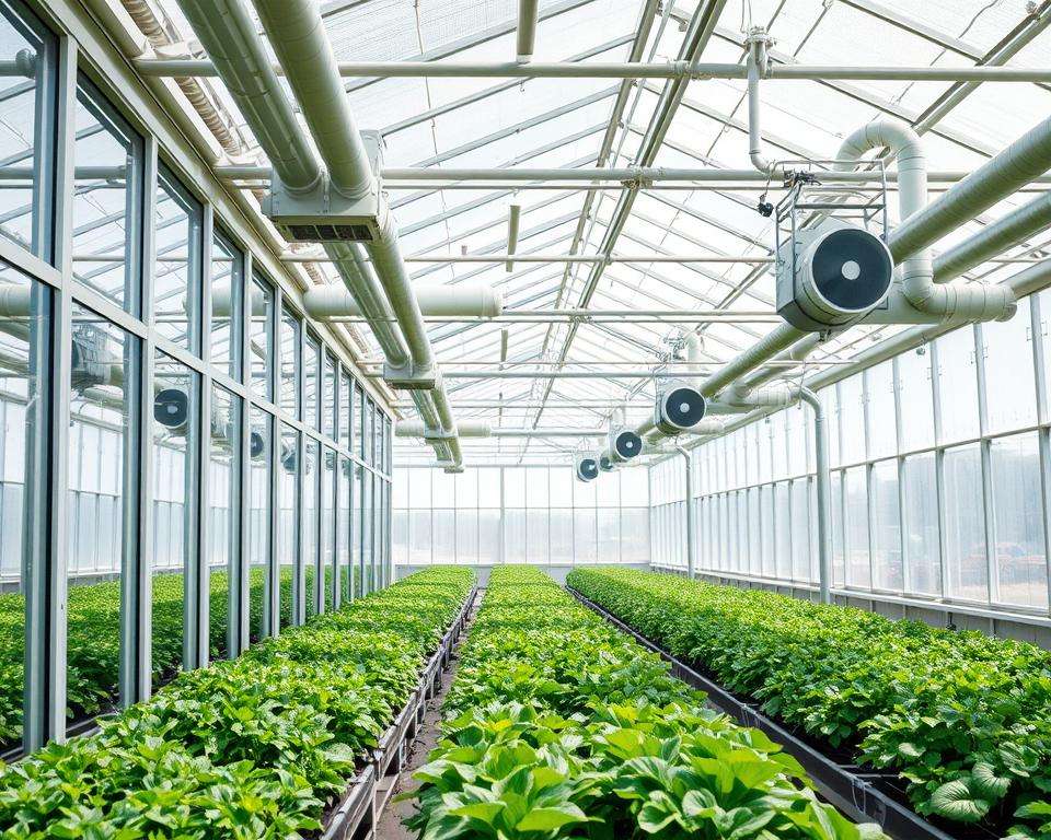 Material und Belüftung moderner Gewächshäuser