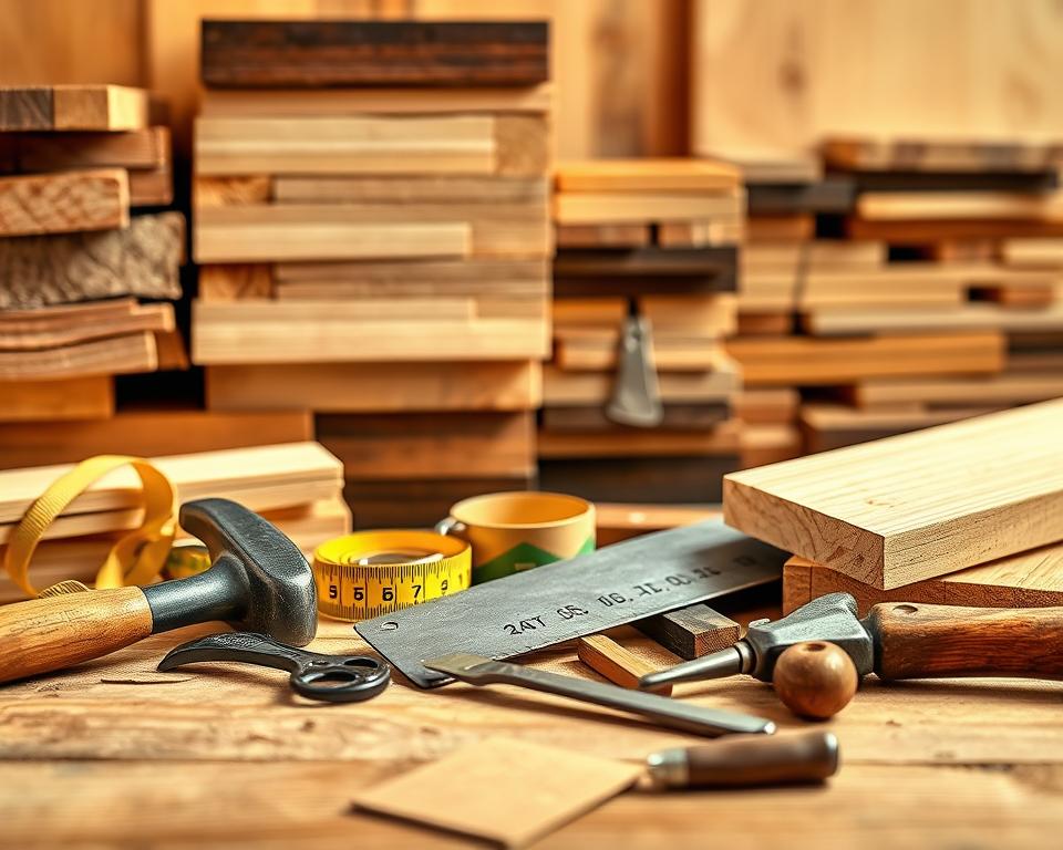 Materialien Holzschiebetor Werkzeuge