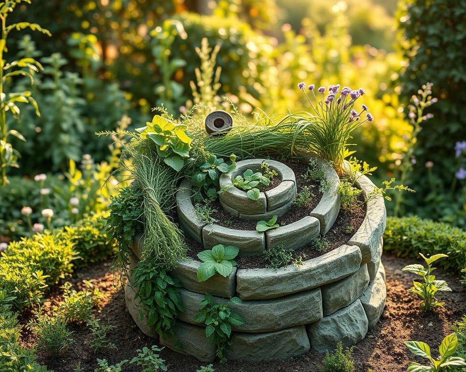 Materialien Kräuterspirale Materialien Kräuterspirale