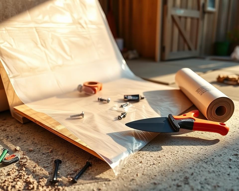 Materialien für Feuchtigkeitsschutz