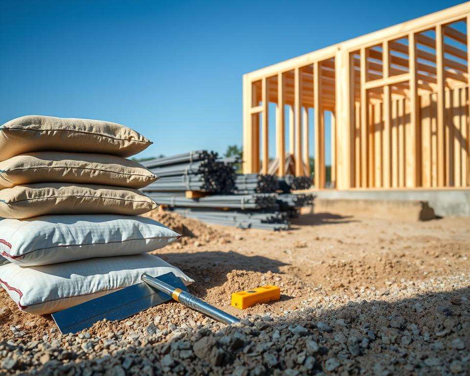 Materialien für Fundamentbau Materialien für Fundamentbau