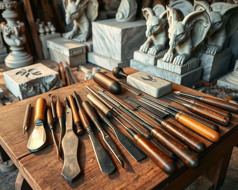 Materialien und Fertigungstechniken für Steinfiguren