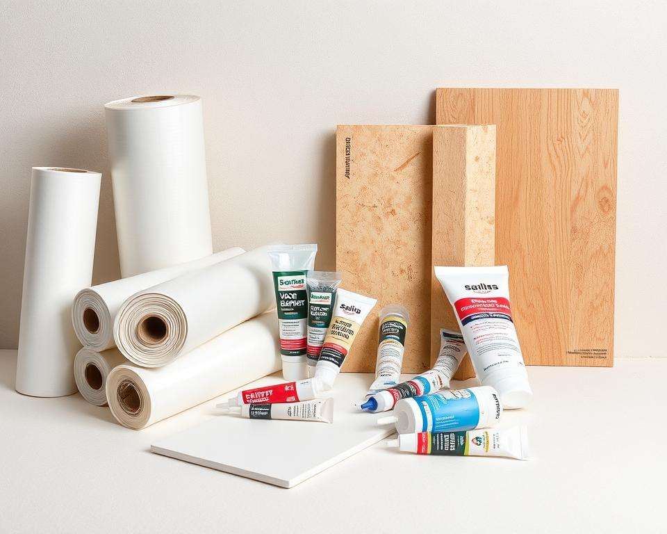 Materialien zur Feuchtigkeitsisolierung