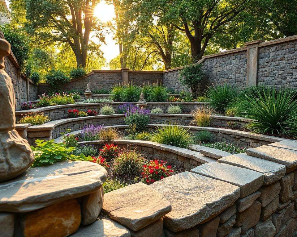 Mauern Einfassungen Senkgarten Mauern Einfassungen Senkgarten