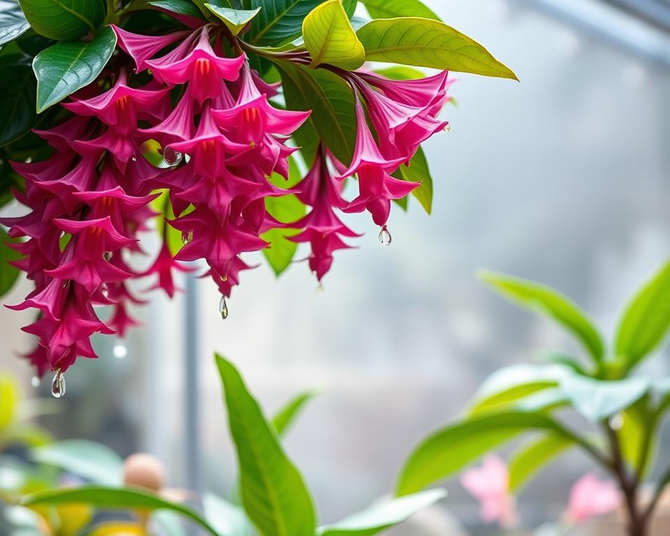 Medinilla Bewässerung und Luftfeuchtigkeit