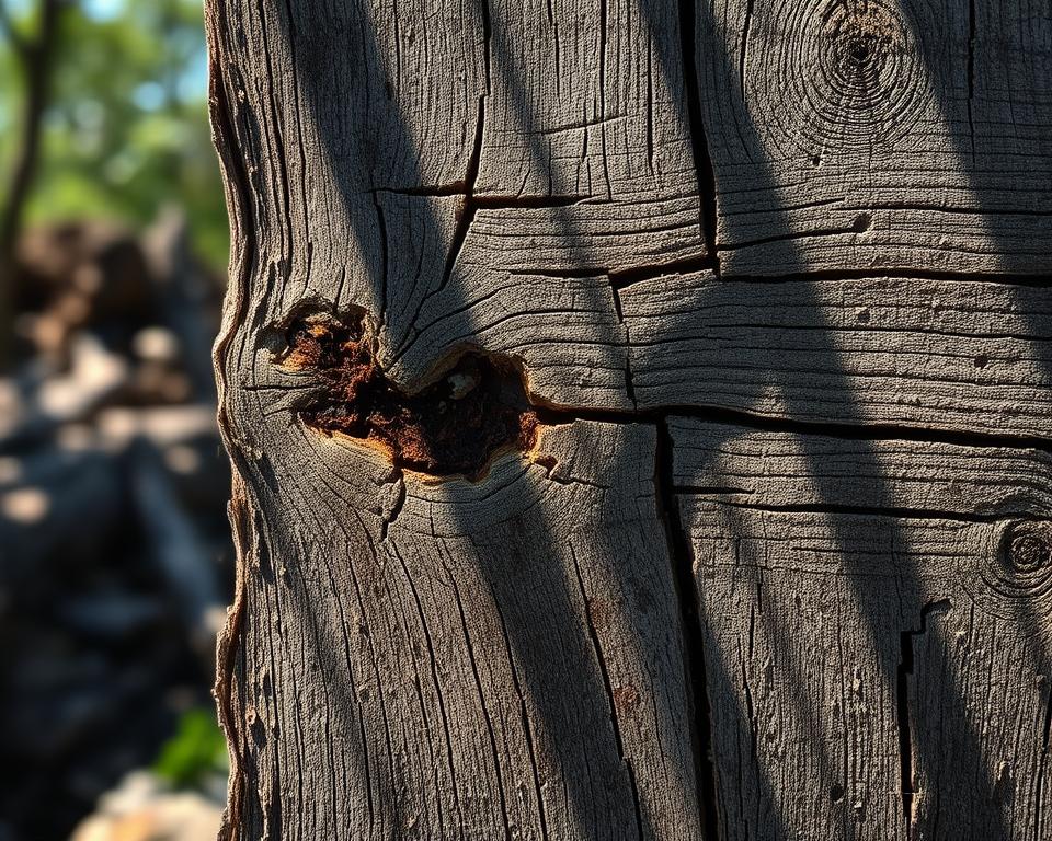 Meranti Holz Schädlinge und Witterungseinflüsse