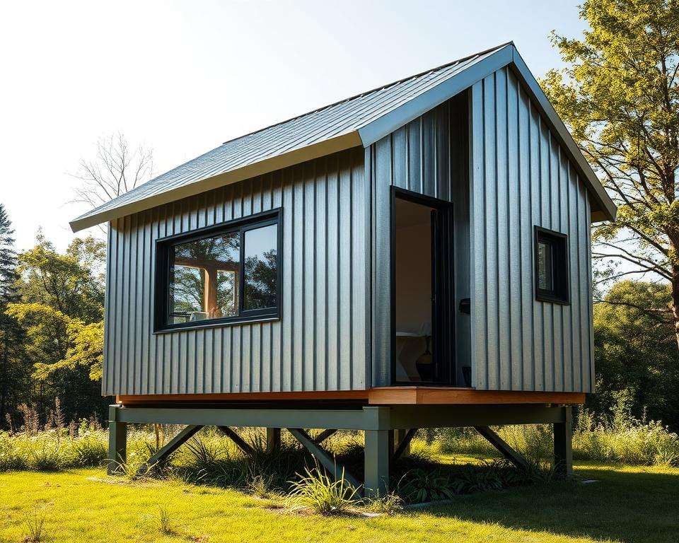 Metall Gartenhaus Robustheit