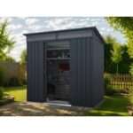 Metall Gerätehaus Modell Lübeck 2,00 m²| Rabatt: 27%|2x1m