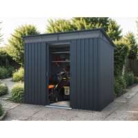 Metall Gerätehaus Modell Lübeck 3,66 m²| Rabatt: 26%|2x2m
