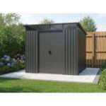 Metall Gerätehaus Modell Lübeck 4,05 m²| Rabatt: 27%|2x2m