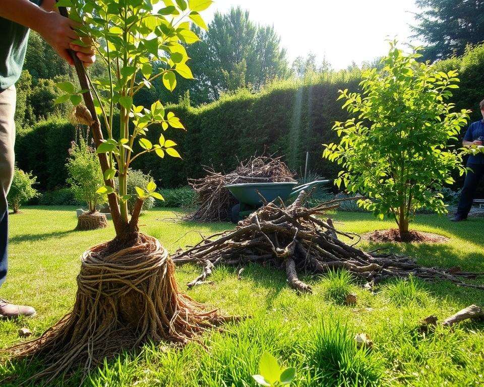 Methoden zur Entfernung Kirschlorbeer