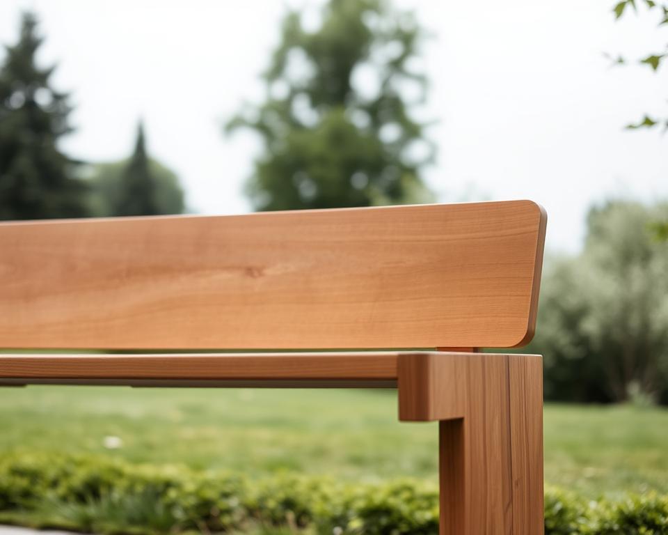 Minimalistische Holzbank Grundlagen