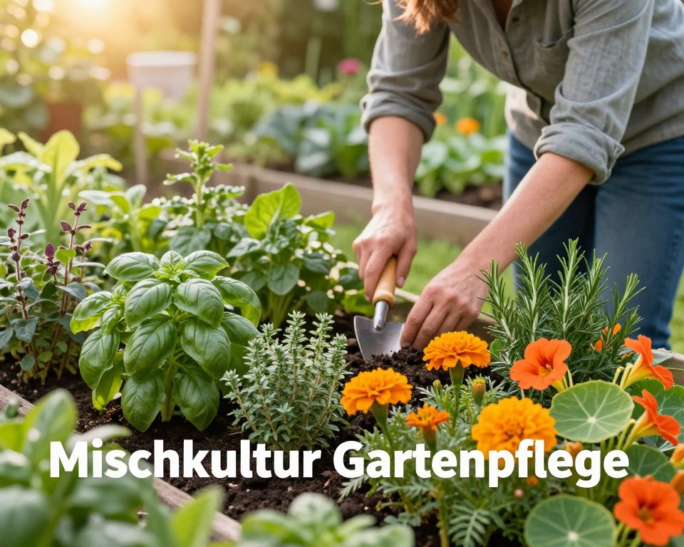 Mischkultur Gartenpflege