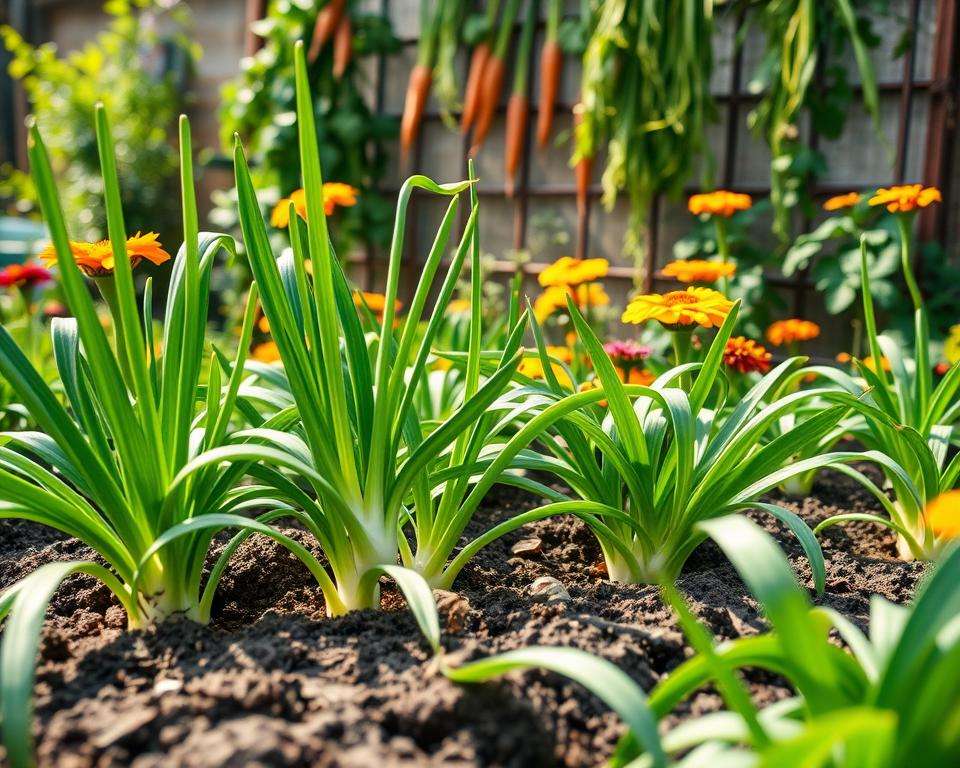 Mischkultur Zwiebeln Pflanzpartner